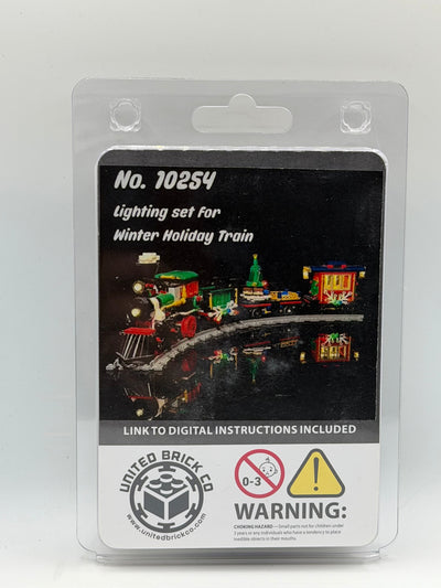 Winter Holiday Train 10254 Custom Lighting Kit for Set