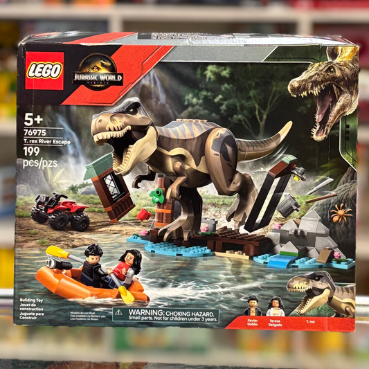 T. rex River Escape, 76975 - Jurassic World Set