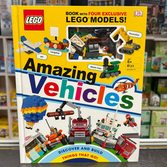 Amazing Vehicles (Hardcover), b19other02- Ideas Book