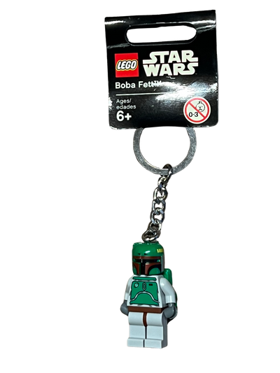 Boba Fett Minifigure Key Chain, 851659 Star Wars
