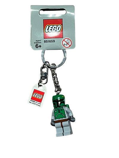 Boba Fett Minifigure Key Chain, 851659 Star Wars