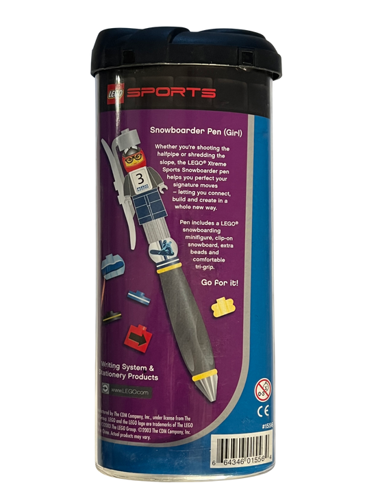 2003 Sports Snowboard Girl Minifigure Pen Set P1556