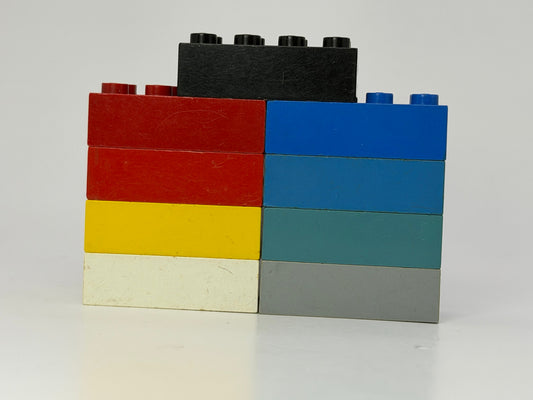 Solid Color 1960's Grangemouth Test 2x4 Brick