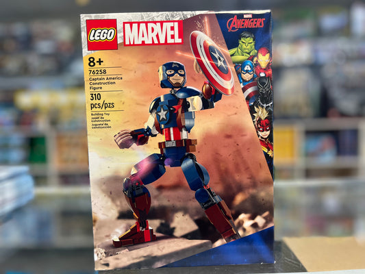 Captain America Construction Figure, 76258 - Marvel Set