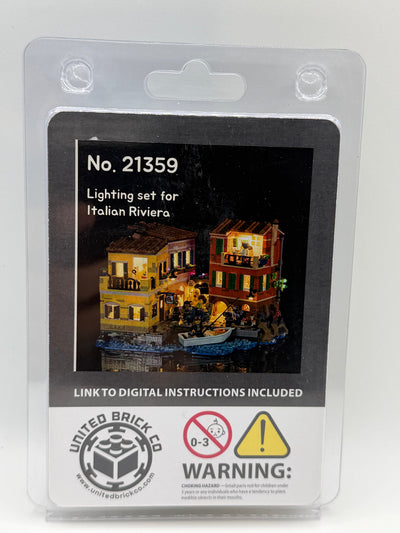 Italian Riviera 21359 Custom Lighting Kit for Set
