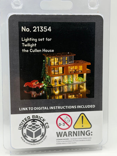 Twilight The Cullen House 21354 Custom Lighting Kit for Set