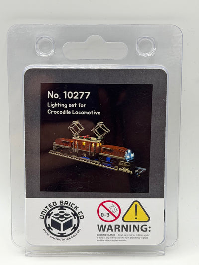 Crocodile Locomotive 10277 Custom Lighting Kit for Set
