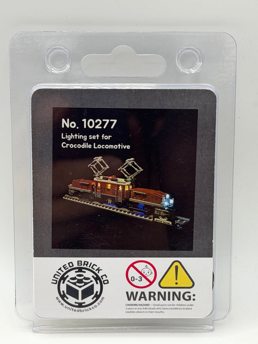 Crocodile Locomotive 10277 Custom Lighting Kit for Set