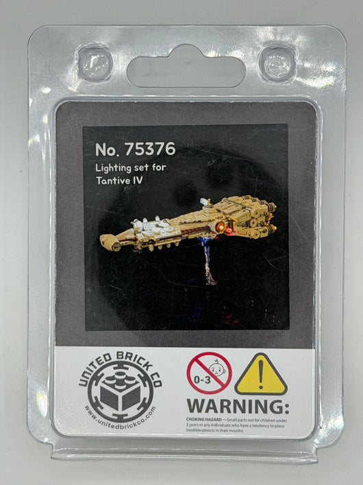 Tantive IV 75376 Custom Lighting Kit for Set