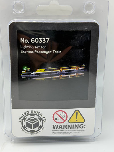 Express Passenger Train 60337 Custom Lighting Kit for Set