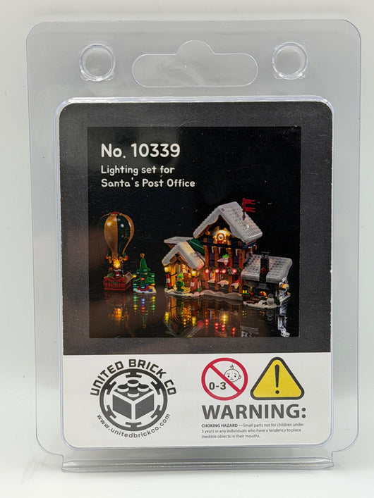 Santa's Post Office 10339 Custom Lighting Kit for Set