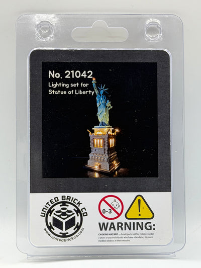 Statue of Liberty 21042 Custom Lighting Kit for Set