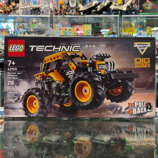 Monster Jam DIGatron Pull-Back, 42199 - Technic Set