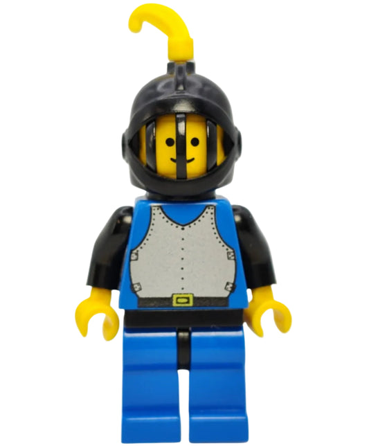 Breastplate - Black Plastic Cape, cas182 - Castle Minifigure