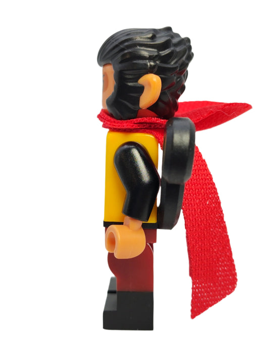 Evil Macaque - Gold and Dark Red Armor with Red Cape, mk029