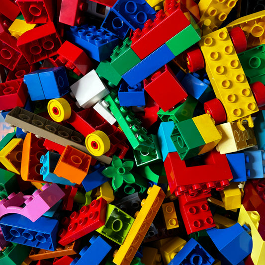 Random bulk Duplo® pieces: Sold by the pound.
