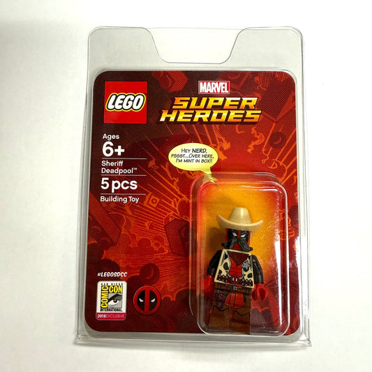 Sheriff Deadpool - San Diego Comic-Con 2018 Exclusive blister pack - Marvel Minifigure