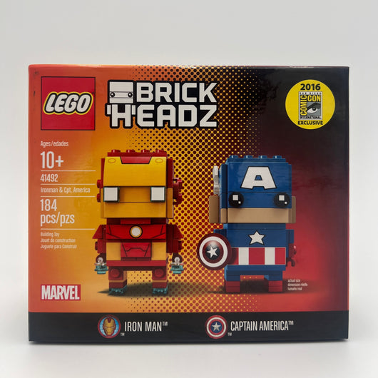 41492 - Iron Man & Captain America - San Diego Comic-Con 2016 Exclusive - EMPTY BOX ONLY