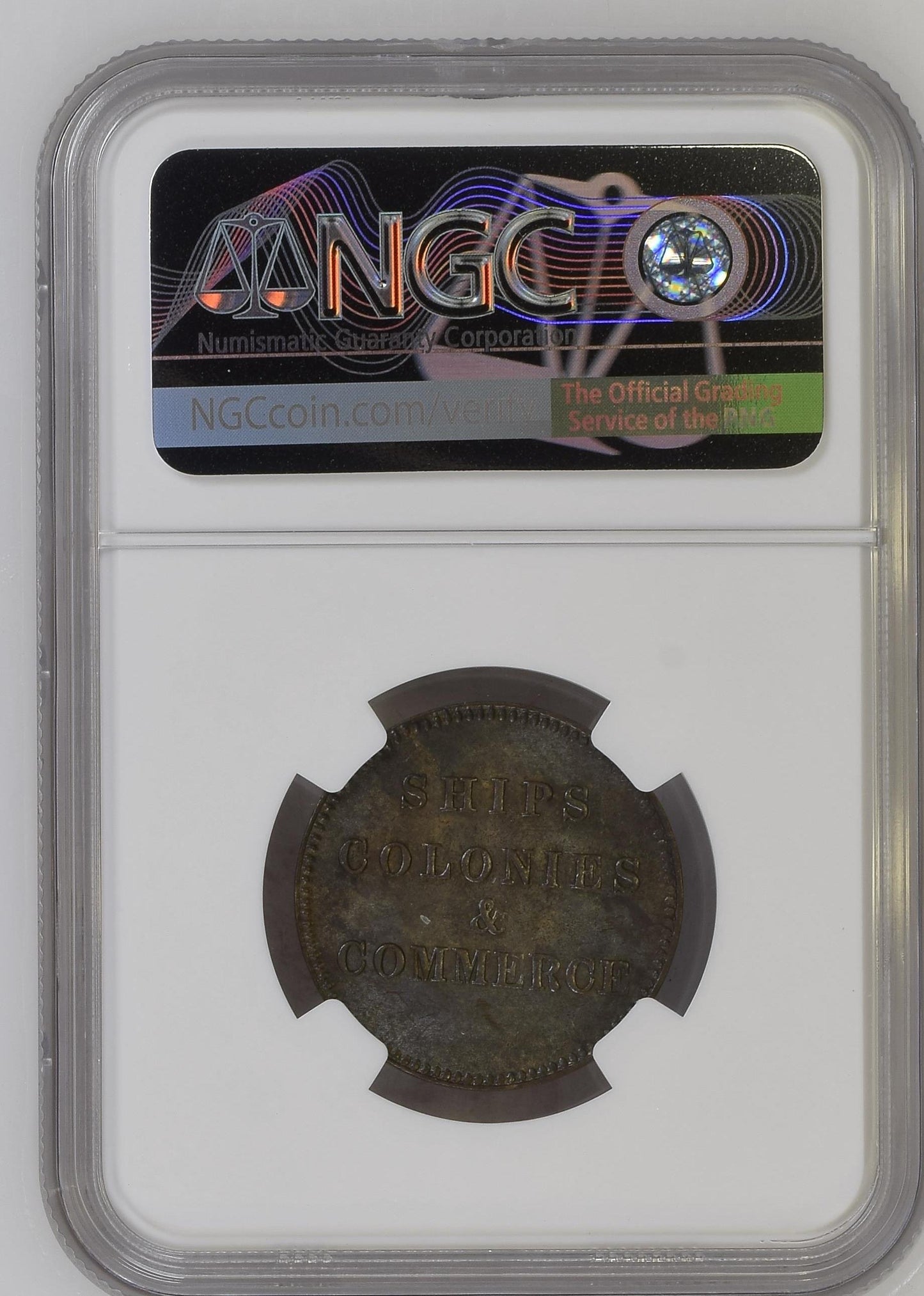 1835 Canada PE-10-30 Prince Edward Island MS62 BN NGC