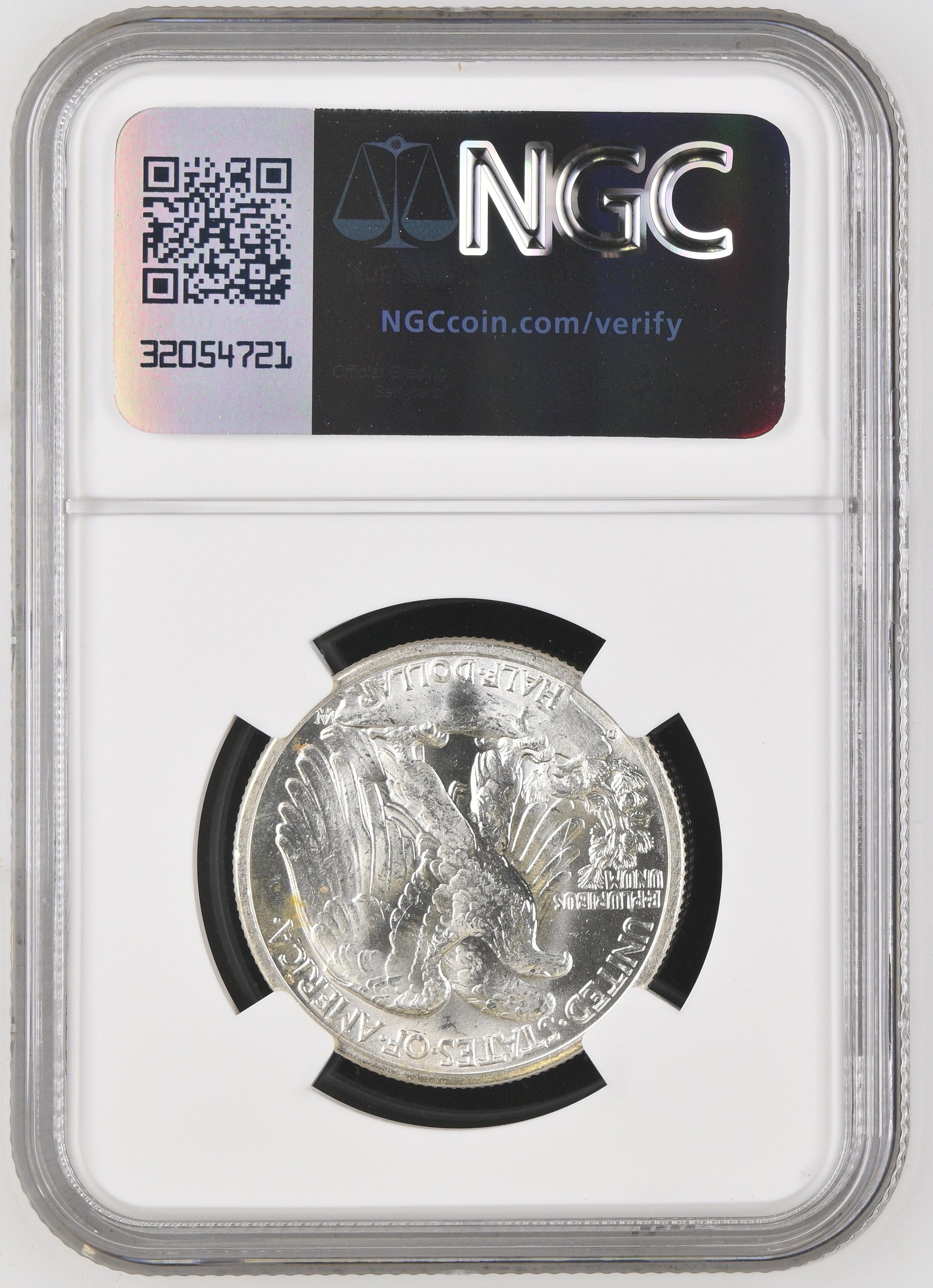1937-D 50C Walking Liberty Half Dollar - MS63 NGC