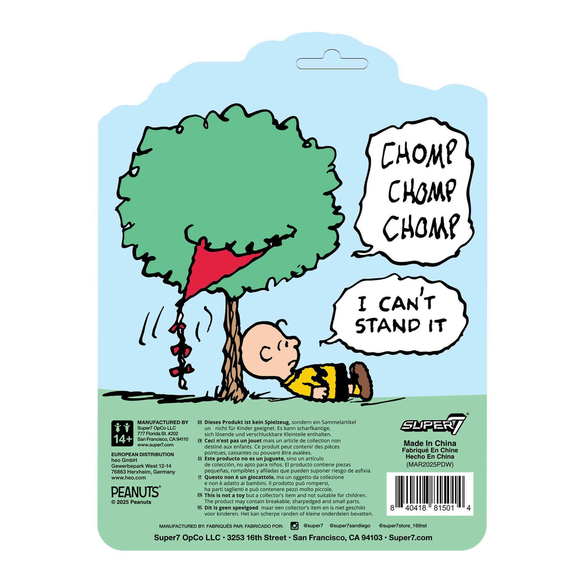 Peanuts ReAction Figures - Charlie Brown and the Kite-Eating Tree  (Comic Panel)