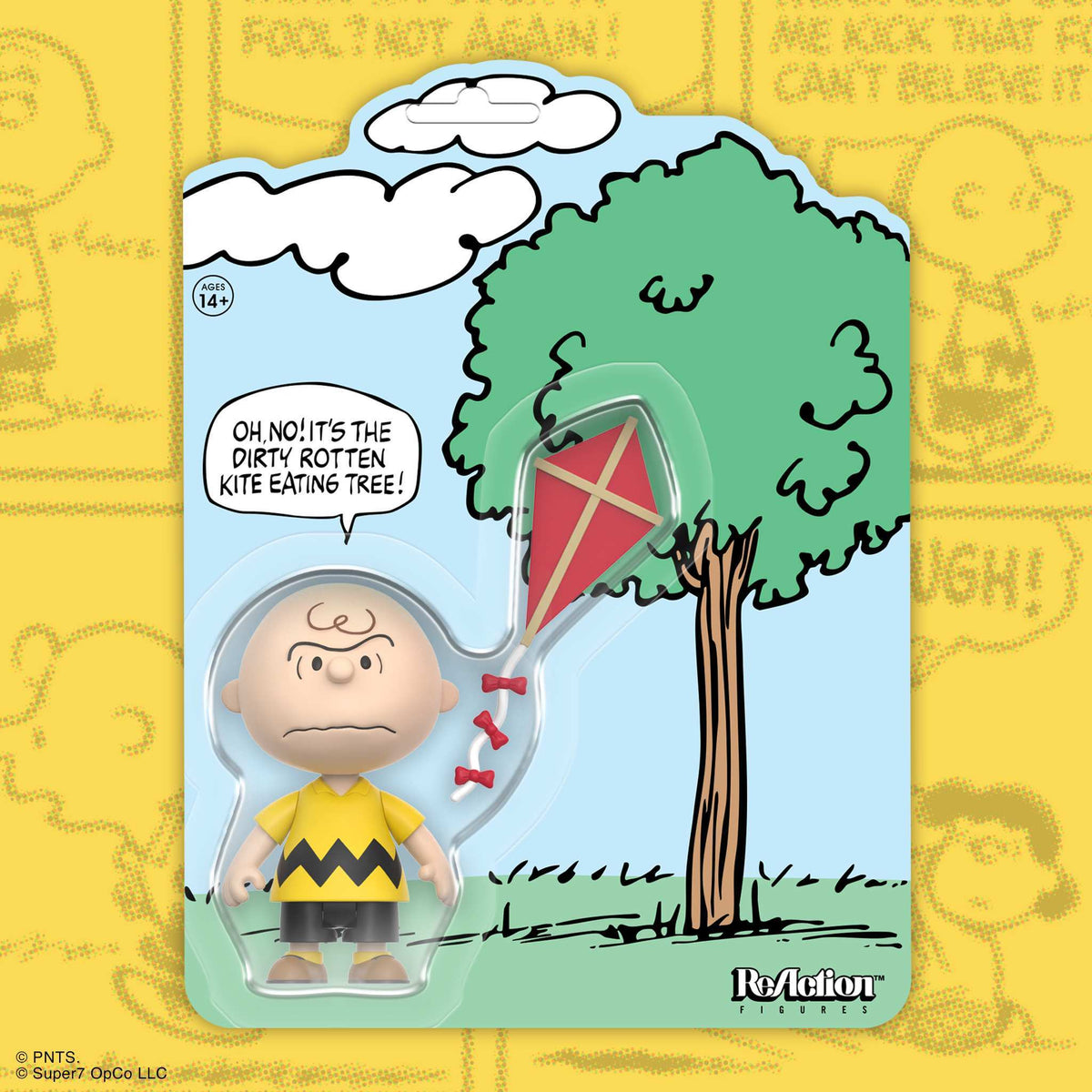 Peanuts ReAction Figures - Charlie Brown and the Kite-Eating Tree  (Comic Panel)