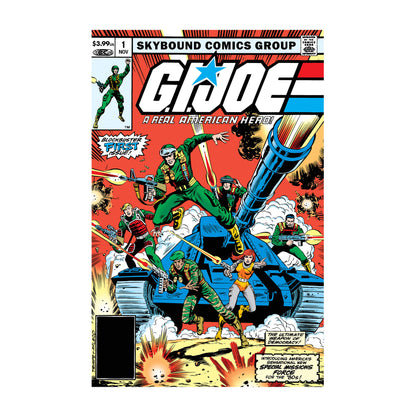 G.I. Joe ReAction+ Figures - Cobra Commander (Skybound Comic Box Set, Issue #1)
