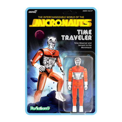 Micronauts ReAction+ Wave 04 - Time Traveler (Translucent Orange)