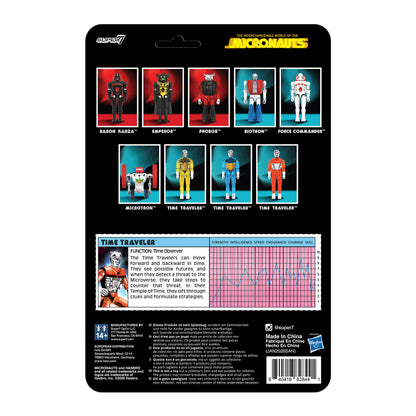 Micronauts ReAction+ Wave 04 - Time Traveler (Translucent Orange)