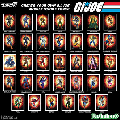 G.I. Joe ReAction+ Wave 09 - Lady Jaye  (Cartoon)