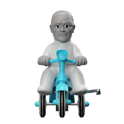 Universal Monsters Super Cycles - The Mummy  (Light Grey w/ Blue Trike)