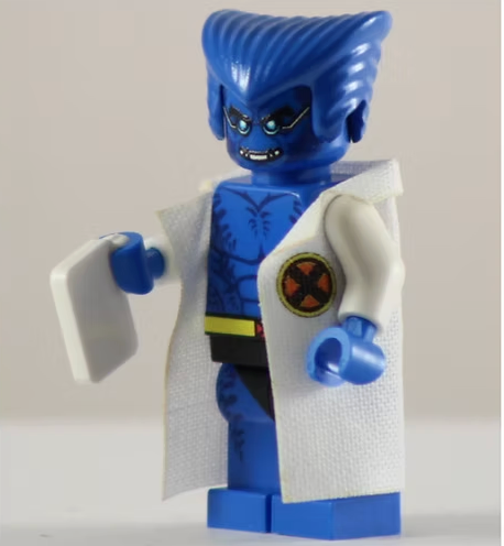 BLUE CREATURE SCIENTIST Custom Printed Marvel Minifigure