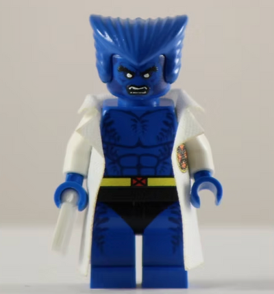 BLUE CREATURE SCIENTIST Custom Printed Marvel Minifigure