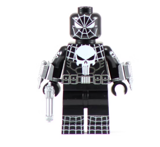 SPIDER FIGHTER PUNISHMENT Custom Printed Marvel Minifigure
