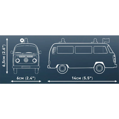Volkswagen T2b Feuerwehr Fire Van: COBI Set #24622