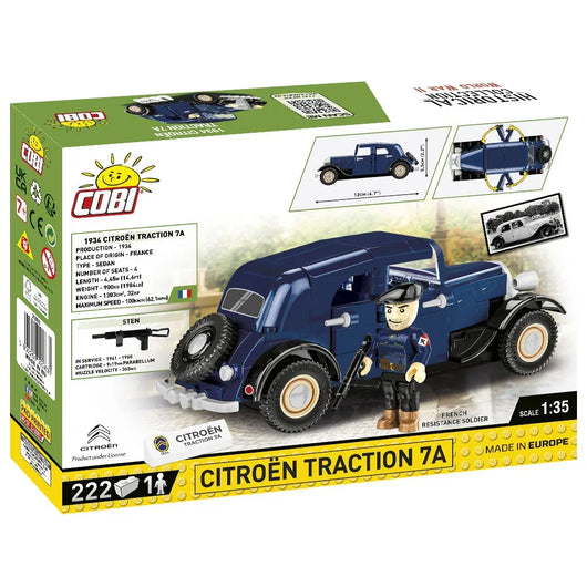 Citroen Traction 7A, WWII: COBI Set #2263
