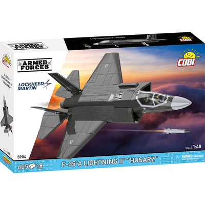 F-35A Lightning II "Husarz" Fighter Jet: COBI Set #5904