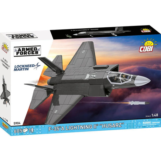 F-35A Lightning II "Husarz" Fighter Jet: COBI Set #5904