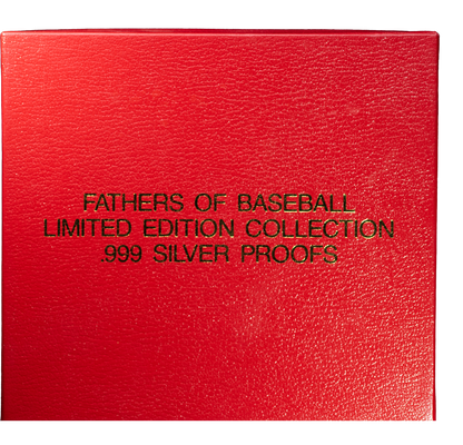 Father's of Baseball Limited Edition Collection SIlver Proof 1 oz Rounds
