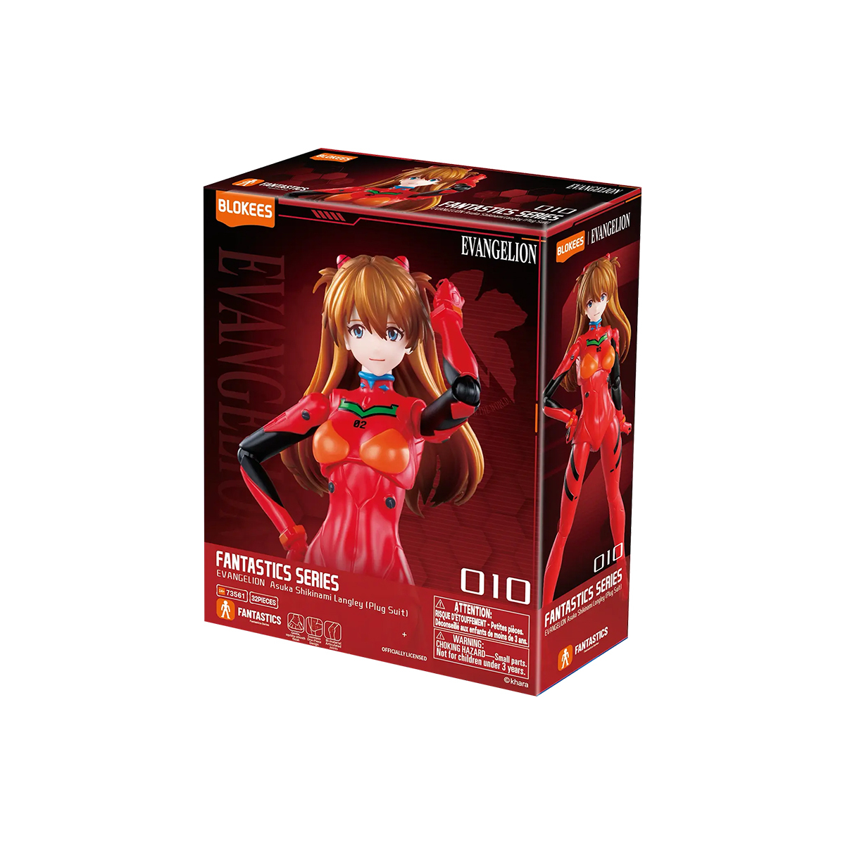 Blokees - Evangelion - Fantastics - Asuka Shikinami Langley (Plug Suit) Model Kit