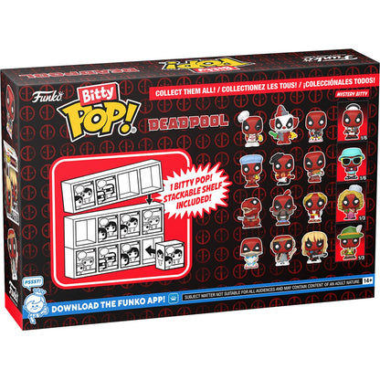 Funko Bitty Pop! Deadpool Dinopool 4-Pack (1 random)