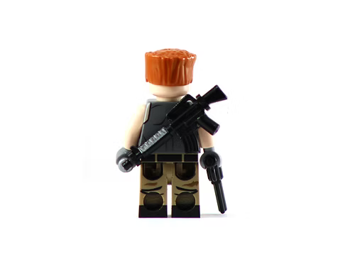 Ab Raham WALKING DEAD Custom Printed Minifigure