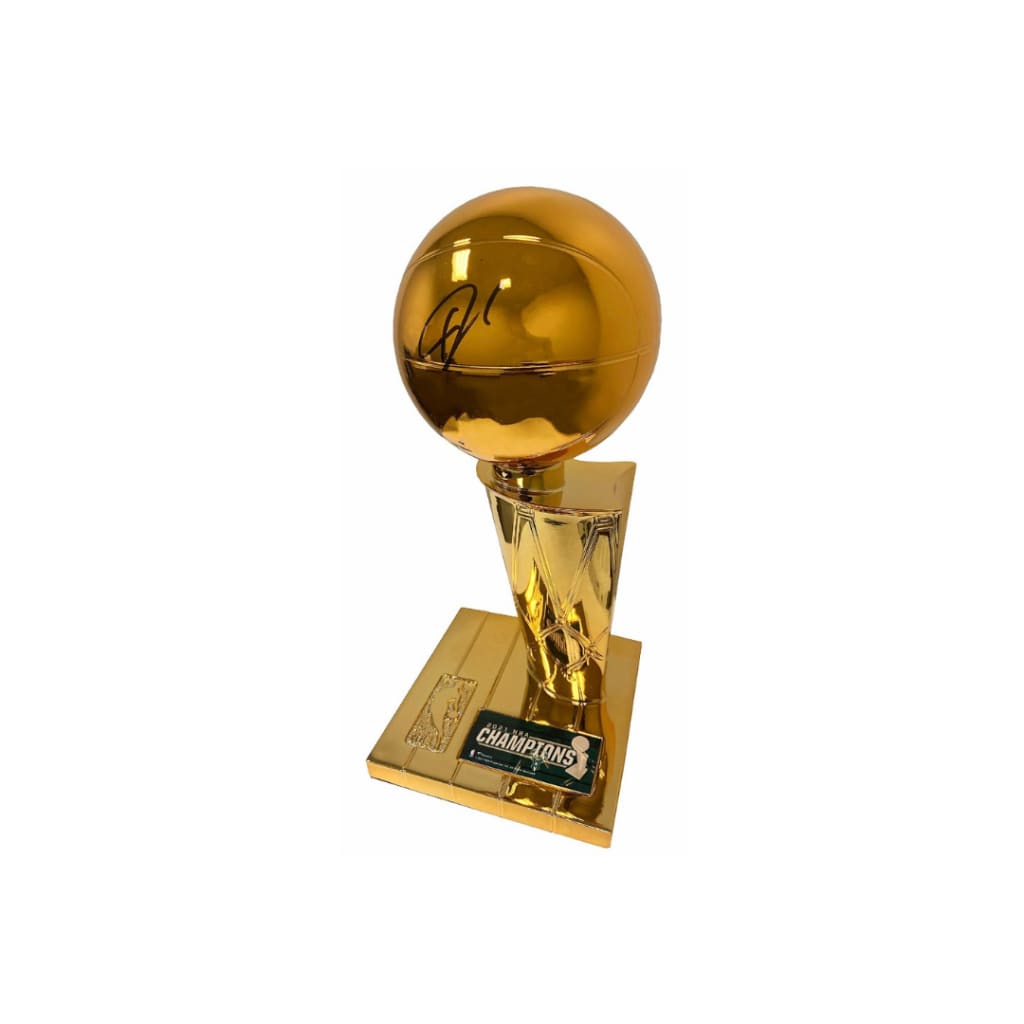 GIANNIS ANTETOKOUNMPO AUTOGRAPHED FANATICS MINI TROPHY
