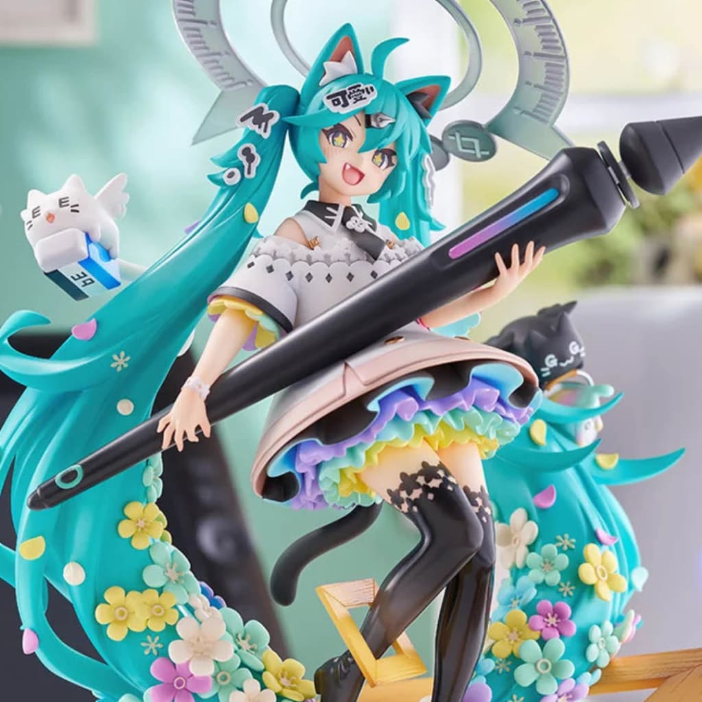 Hatsune Miku x Naoki Saito Spiritale My Figure Making! (The Painter Ver.) 1/7 Scale Figure (Pre Order)