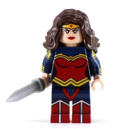 WONDER WOMAN Custom Printed DC Minifigure