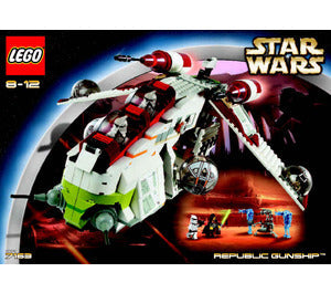 7163-Republic Gunship - INSTRUCTIONS ONLY
