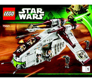 75021-Republic Gunship - INSTRUCTIONS ONLY