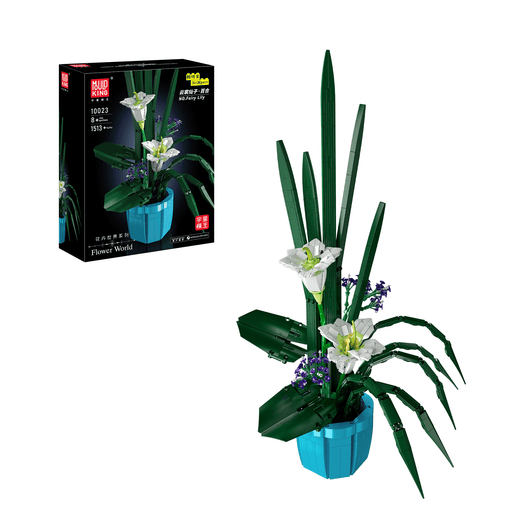 MK 10023 Fairy Lily Bouquet Building Set | 1,513 PCS