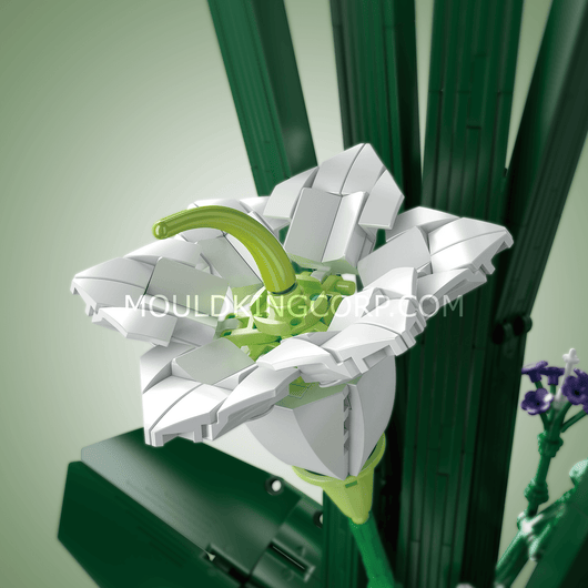 MK 10023 Fairy Lily Bouquet Building Set | 1,513 PCS