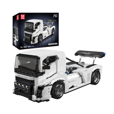 MK 10036 Racing Truck Model Building Set | 1,604 Pcs